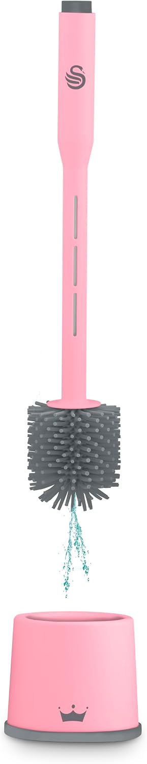 Swan x Lynsey 5-in-1 Cordless Spin Scrubber – Pink