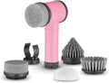 Swan x Lynsey 5-in-1 Cordless Spin Scrubber – Pink