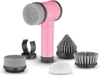 Swan x Lynsey 5-in-1 Cordless Spin Scrubber – Pink