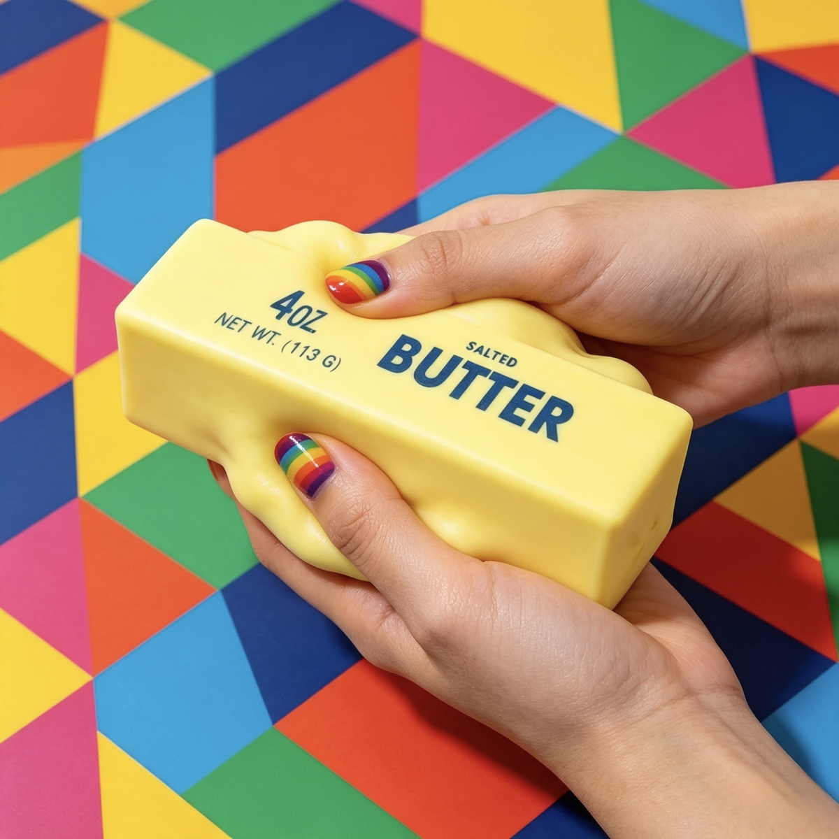 Butter Squishy Fidget Toy – Slow Rising Stress Relief Squishy
