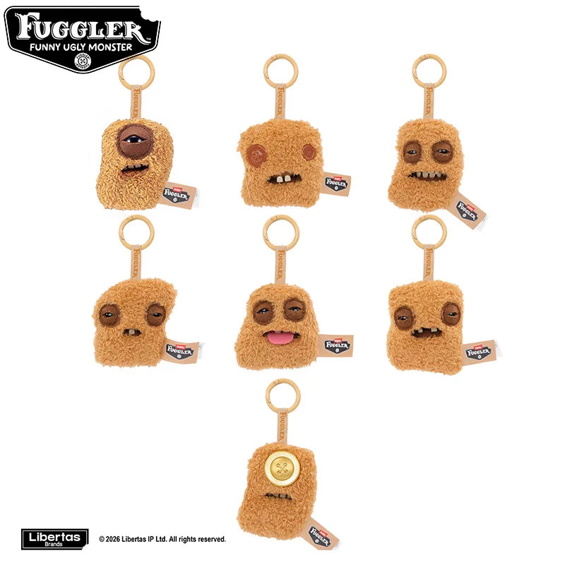 Fuggler Ally Cats Blind Box Plush Keychain – Surprise Collectible