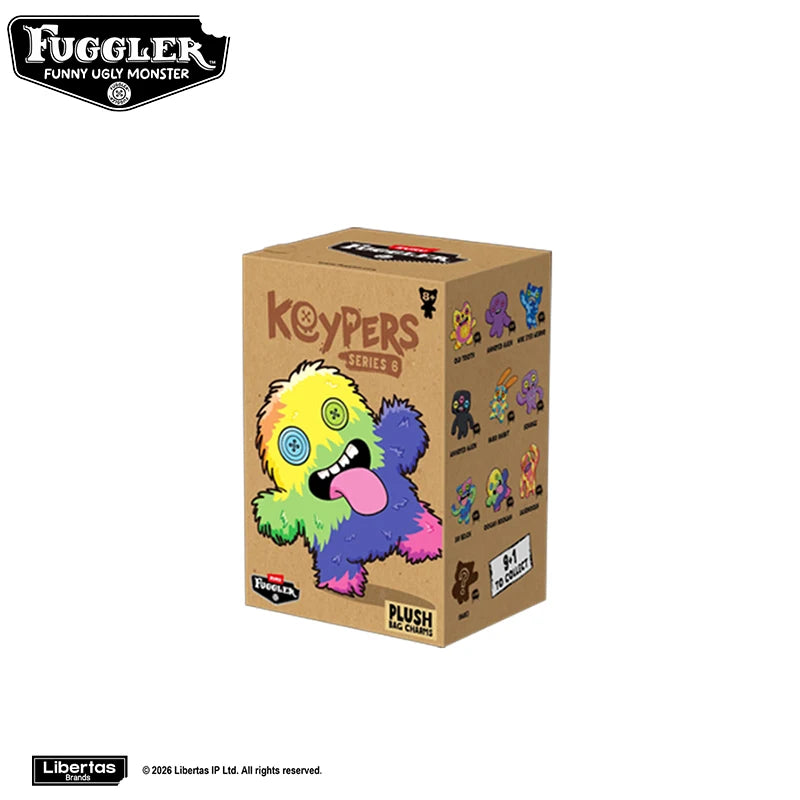 Fuggler Ally Cats Blind Box Plush Keychain – Surprise Collectible
