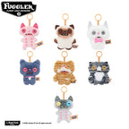 Fuggler Ally Cats Blind Box Plush Keychain – Surprise Collectible