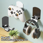 Universal Headphone Stand – Under Desk & Wall Mount Holder