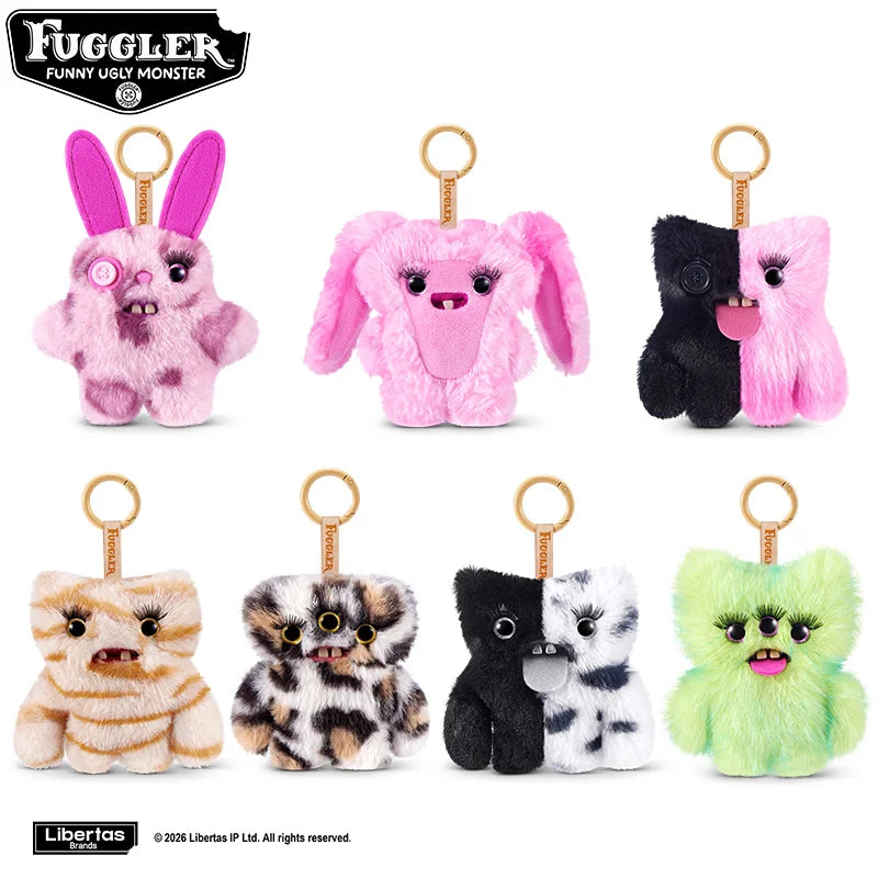 Fuggler Ally Cats Blind Box Plush Keychain – Surprise Collectible