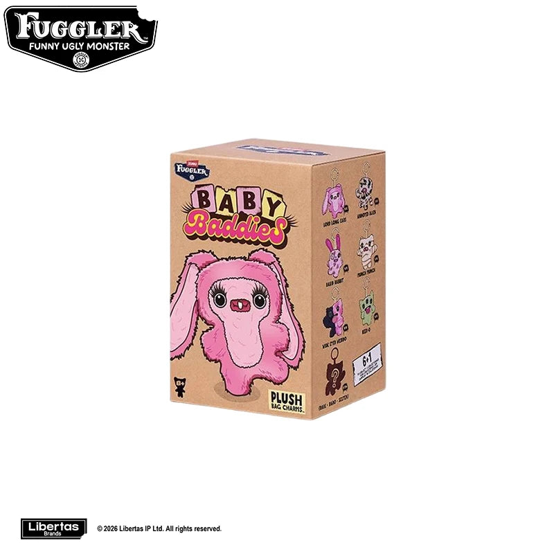 Fuggler Ally Cats Blind Box Plush Keychain – Surprise Collectible