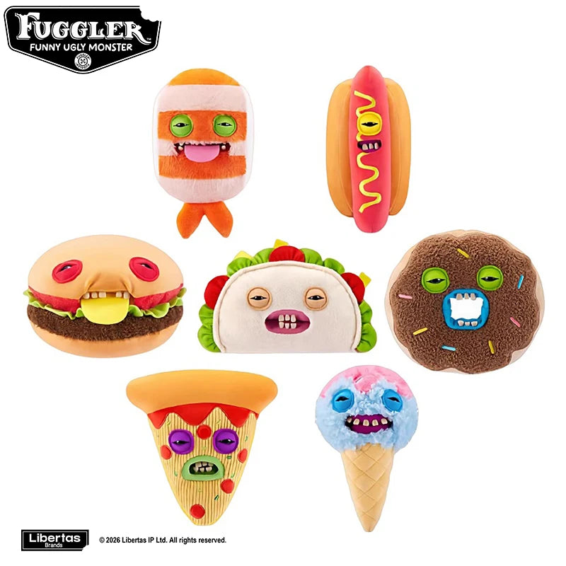 Fuggler Ally Cats Blind Box Plush Keychain – Surprise Collectible