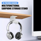 Universal Headphone Stand – Under Desk & Wall Mount Holder
